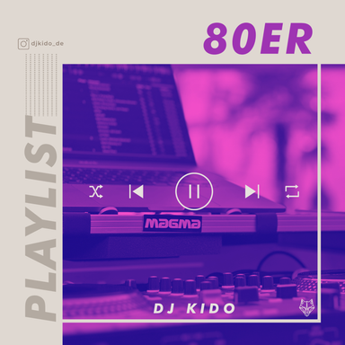 80er Spotify Playlist Cover 